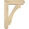 Ekena Millwork Imperial Craftsman Rough Sawn Bracket w/ Offset Brace, Douglas Fir, 6"W x 20"D x 28"H BKT0604X20X28IMP04RDF - alternate 3